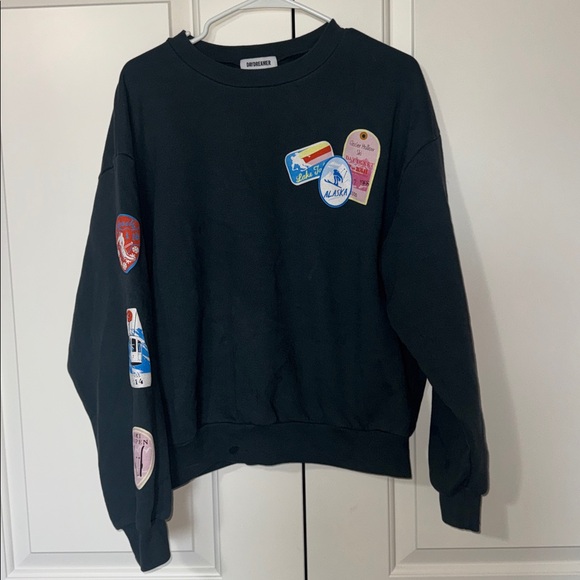 Daydreamer Ski Patch Sweatshirt size S/M - Picture 4 of 7